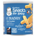 LIL’ CRUNCHIES, Mild Cheddar, Toddler Snacks 42 g. 