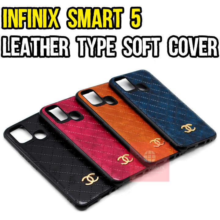 Infinix%20Smart%205%20Back%20Cover%20Leather%20Type%20CHANEL%20Soft%20Infinix%20Smart%205%20Case%20For%20Boys%20-%20Image%203