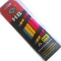 FWGC HB Pencil Art # AD-555 Multicolor (5 Pcs). 
