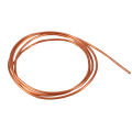 2M Soft Copper Tube Pipe OD 4mm x ID 3mm for Refrigeration Plumbing. 