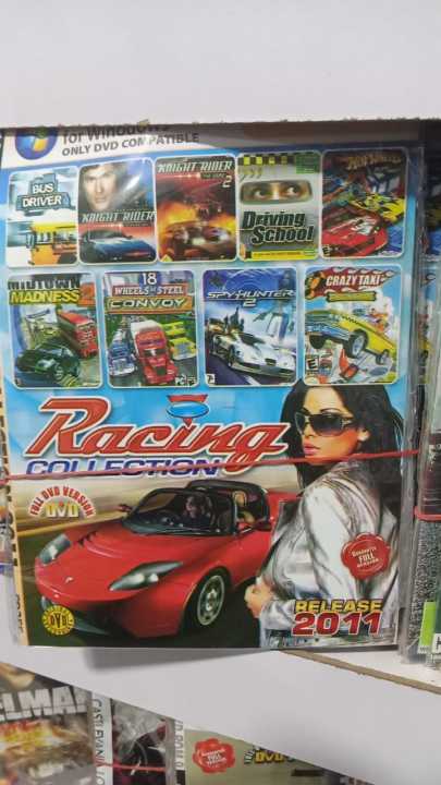 racing games car collection for pc DVD ROM