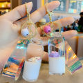 Carat Key Pendant Interesting Holographic Lanyard Bell Key Pendant. 