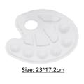 Plastic Paint Mixing Palette Tray For Kids Art & Painting Well Multi co 10 R0H1. 