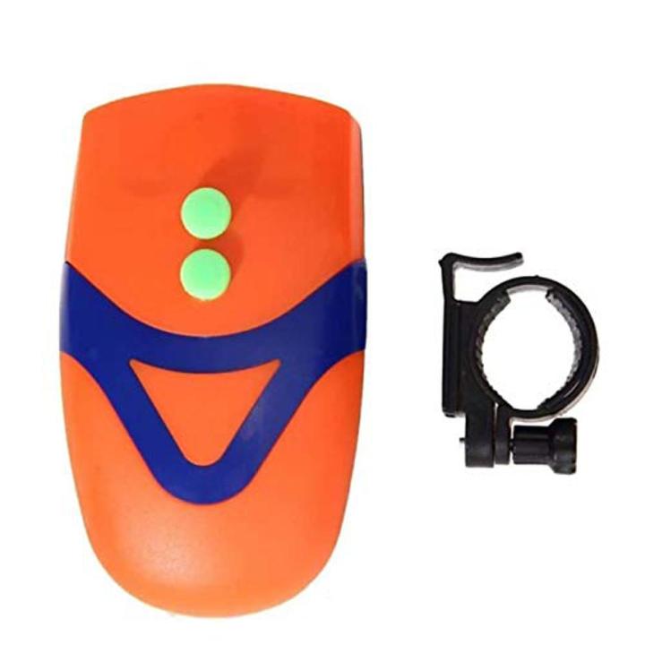 LED Front Head Light & Bell Horn Hooter Siren Alarm Bicycle Cycling LED Front Light