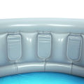 5 Ft Bestway Inflatable Space Ship Swimming Pool For Kids Summer Season Swimming Pools Party With Inflatable Pool, Family Fun Indoor & Outdoor Kids Water Games, Swim, Play, Bath Pool, Easy Drain & Enjoy Summers Swimming Pool For Toddler & Kids Code: 51080. 