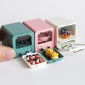 1PCS 1/6 or 1/12 Scale Miniature Dollhouse Oven for OB11 Barbies Doll House Mini Kitchen Cooking Toy Accessories. 