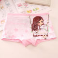 OIMG Cute Children Cartoon Swing Girl Printed Elastic Boxers Underpants Underwear. 