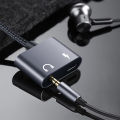 USB-C Audio Adapter Wear-resistant Type-C to 3.5mm Earphone Jack Adapter AUX Audio Cable. 