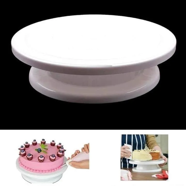 Kitchen%20Cake%20Decorating%20Icing%20Rotating%20Turntable%20Cake%20Stand%20Plastic%20-%20Image%205