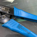 Ratchet Crimper Plier HS-30J Insulated Cable Terminals Crimping Tools Use for 1-2.5-6 mm² (20-10 AWG) Blue. 