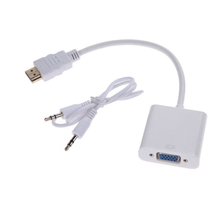 Male%20Hdmi%20To%20Female%20VGA%20Converter%20%20Adapter%20%20%20for%20Audio%20%20Video%20HDTV%20DVD%20PC%201080P%20-%20Image%202