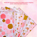 Pink Gold Birthday Gift Wrapping Paper Wrapping Paper for Party,Wedding,Valentine'S Day,All Occasion. 