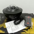 Compact Multi-Functional LED Galaxy Projector Light With Built-In Bluetooth Speaker - Portable Mini Design. 
