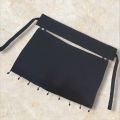 Saudi Short naqab With black pearls Trending style. 