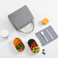 MeterMall Insulated Lunch Box Cooler Bag, Camping Reusable Lunch Bag Cooler Cooling Tote Bag With Shoulder Strap For Outdoor Office Beach Picnic Travel. 