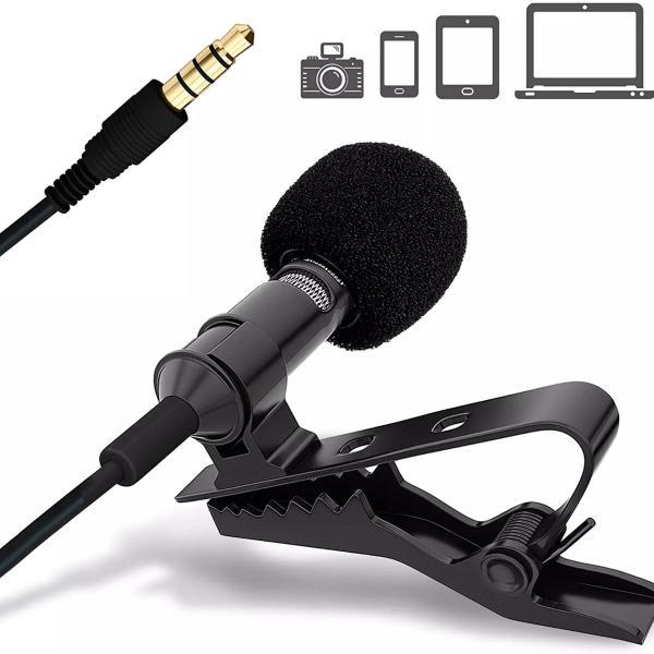 1.5m%20Cable%20Professional%20Computer/Laptop%20Clip-On%20Lavalier%20Microphone%20for%20Podcasting,%20Gaming,%20k8%20wireless%20microphone%20%20Lectures,%20YouTube%20Content%20Creators%20-%20Image%203