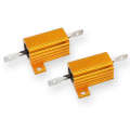 High Power 10 Ohm 10R 10W Watt Aluminum Housed Metal Case Wirewound Resistors. 
