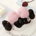 Hair Accessories Fashion Cute Cotton Bow Infant Baby Girl Hair Wig Hat Hairpiece Newborn Children Kids Girls Headbands Headwear Yao Store. 