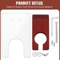 Shearing Guide for Carpet Trimmer Guide to Keep Your Rug Surface Uniform, Solid Acrylic Shearing Guide for Rug Tufting. 