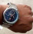 High Quality Luxury Fitron Wrist Watch For Men & Boys Decent Wrist Steel Strap Attractive Dial Hand Watch Round Shape Fitron Watch Metal Body. 