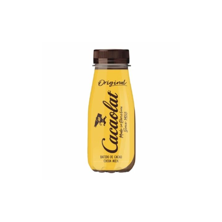 Cacaolat Chocolate Milk Drink 200ml – Organic & No Added Sugar | Imported from Spain | Premium Quality