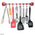 8 Hooks Kitchen Accessories Organizer Rack & Cloth Hanging Stand. 