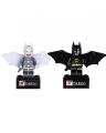 Pack of 2 - Batman Building Blocks - Black & White. 