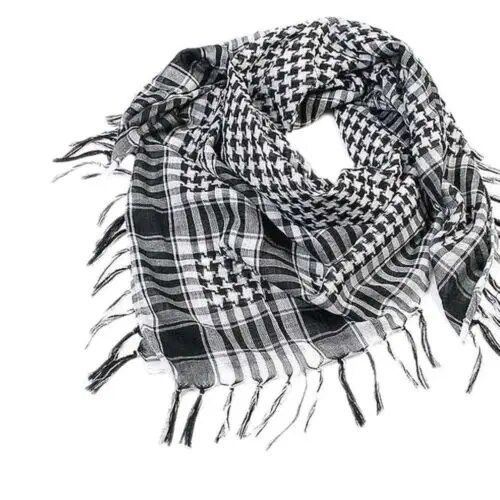 Latest Women Men Unisex Arab Shemagh Keffiyeh Palestine Scarf Shawl Scarves