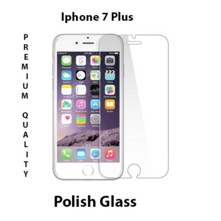 Apple iPhone 7 Plus Glass Protector Tempered Polish Screen Protection For Apple iPhone 7 Plus