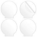 Acrylic Sheet Disc Exquisite Shape Acrylic Sheet Night LED Light Lamp Base Decor. 