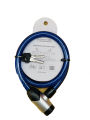 Heavy Duty wirelock for bike steel wire inside the lock with computer key for safety. 