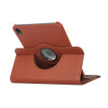 For Apple iPad mini 6 2021/Mini 7 2025 Case 360 Rotating Leather Flip Smart Protective Cover. 