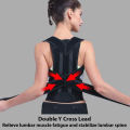 Posture Corrector Belt Adjustable Back Pain Relief Shoulder Back Support Belt Adjustable Body Posture Correction for men - Back Braces/Fully Adjustable Magnetic Orthopedic Back Brace Posture Corrector For Men Women/ Lumbar Support Belt /Shoulder / Neck,. 