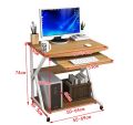 Skyrise K- Shaped Simple Office Table Desktop Table With Book Shelf PC Spacing Office Desk Keyboard Tray Laptop Table Computer Table stoarge for other things Study Table Writing Table Home. 