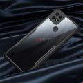 PlusCase for Realme C25 / C25s Case Air Cushion Hard Clear Shockproof Back Cover. 