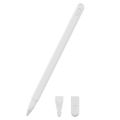 Silicone Anti-Slip Stylus Pen Case Protective Case Cover for Apples Pencil 2. 