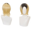 Anime Haikyuu Kenma Kozume Cosplay Wig Short Yellow Costume Play Wigs. 