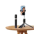 3-in-1 R1 Selfie Stick and Tripod Stand Bluetooth Remote, 360° Rotatable. 