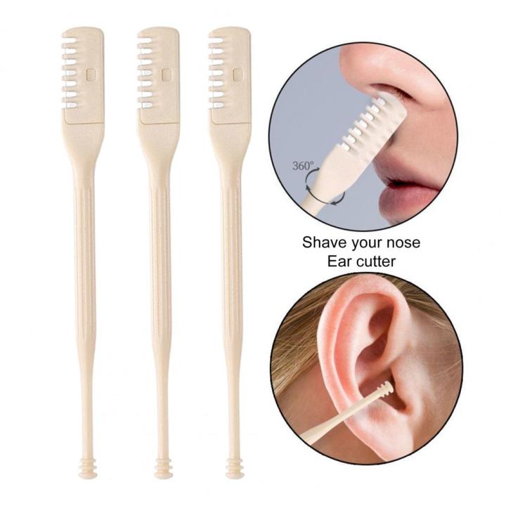 Practical Nose Hair Trimmer No Battery Required Plastic Labor-saving Nose Hair Remover for Women