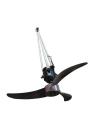 12 Volt DC Fan Motor Kit (100% copper baleno motor + Fan blade + 3 metal sticks + Fan rubber + nut bolts). 