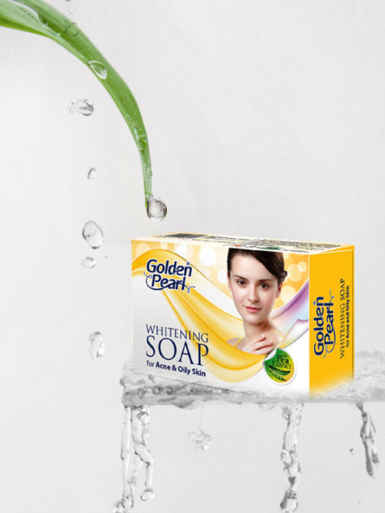 Golden Pearl  Skin Lightening Soap for Acne and Oily Skin