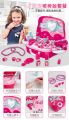 Makeup Briefcase Fashion Beauty Pretend Playset For Kids Girls Make Up Set Toys Professional Princess Makeup Tools Kit For Your Princess Best Birthday Gift. 