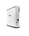 XBOX 360 Slim White Carbon Fiber Texture Skin. 