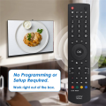 1 Piece Replace RC1912 Remote Control Black Plastic for Celcus TV 22167FHDDVD P48LED14 DLED32167HD. 