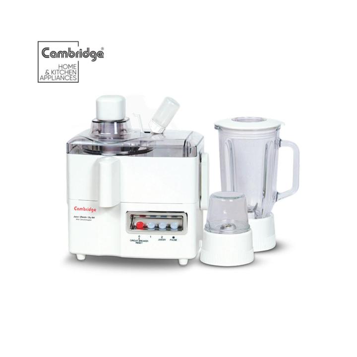 Cambridge JB-100 3 in 1 Appliance Multi Purpose Juicer 1-year Brand Warranty