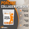 BULKSUPPLEMENTS.COM Porcine Collagen Powder - Hydrolyzed Collagen Powder, Collagen Supplement, Collagen Peptides Powder - Collagen Protein Powder, Gluten Free, 2500mg per Serving, 100g (3.5 oz). 