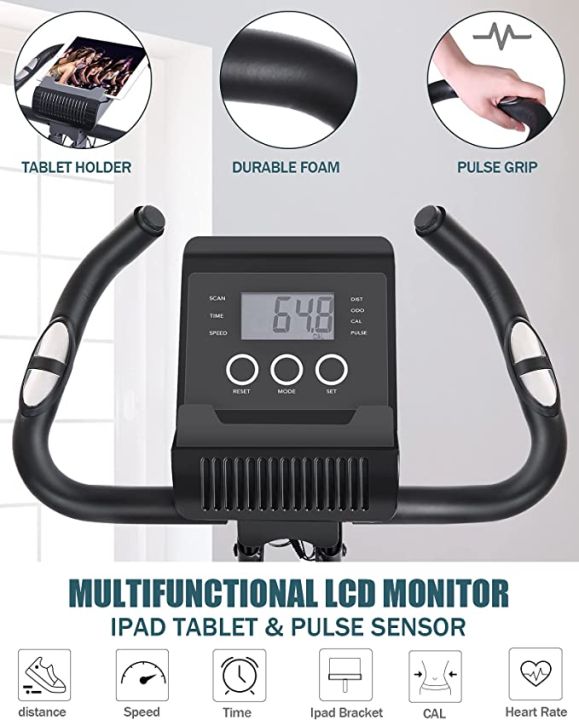 Folding%20Exercise%20Bikes%20%203-in-1%20X-Bike%20Indoor%20Portable%20Exercise%20Bikes,%20Sturdy%20Foldable%20Stationary%20Bike%20with%20Automatic%20Springback%20Arm%20Resistance%20Band%20and%20Backrest,%2010-Level%20Resistance%20for%20Men,%20Women%20and%20Seniors%20-%20Image%208