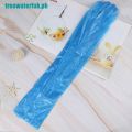 【waterfuk 5Pair Disposable waterproof thick plastic rain shoe covers anti-slip. 