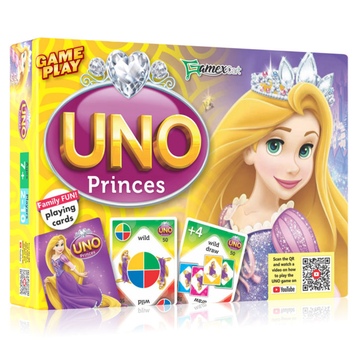 UNO–Princess  2TO 10 PLYARS GAME
