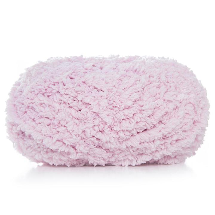50Grams/Ball Smooth Cotton Yarn Crochet Colorful Coral Fleece Wool Yarn Thread for Hand Knitting Baby Sweater Hat Scarf Supplies